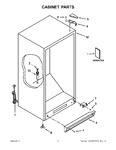 Diagram for 01 - Cabinet Parts