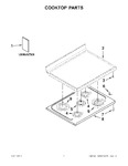 Diagram for 01 - Cooktop Parts