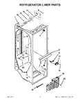 Diagram for 02 - Refrigerator Liner Parts