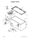 Diagram for 01 - Cabinet Parts