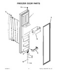 Diagram for 07 - Freezer Door Parts