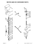 Diagram for 05 - Motor And Ice Container Parts