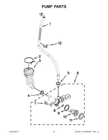 Diagram for WFW8640BW0