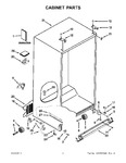 Diagram for 01 - Cabinet Parts