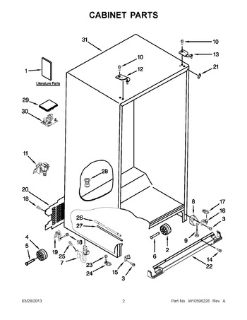 Diagram for WRS950SIAM00