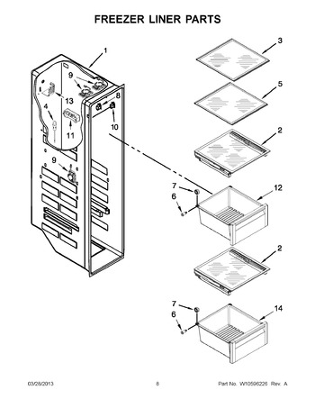 Diagram for WRS950SIAM00