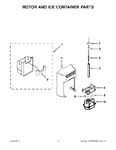 Diagram for 05 - Motor And Ice Container Parts