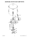 Diagram for 04 - Gearcase, Motor And Pump Parts