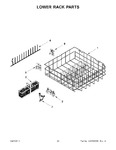 Diagram for 10 - Lower Rack Parts