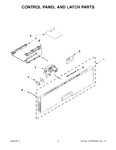 Diagram for 02 - Control Panel And Latch Parts