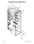 Diagram for 02 - Refrigerator Liner Parts