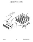 Diagram for 10 - Lower Rack Parts