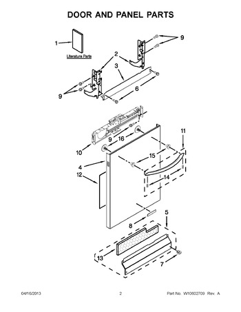 Diagram for WDT910SAYM2