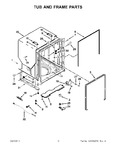 Diagram for 05 - Tub And Frame Parts