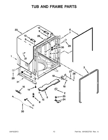 Diagram for WDT910SAYM2