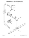 Diagram for 07 - Upper Wash And Rinse Parts