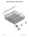 Diagram for 09 - Upper Rack And Track Parts