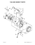 Diagram for 05 - Tub And Basket Parts