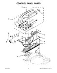 Diagram for 02 - Control Panel Parts