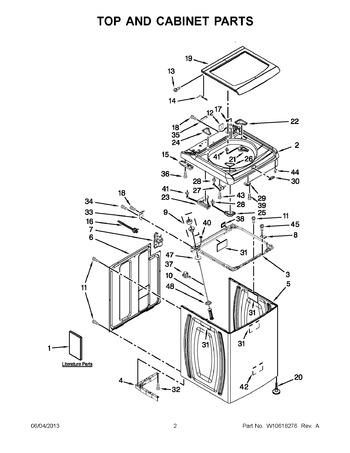 Diagram for WTW8540BC0