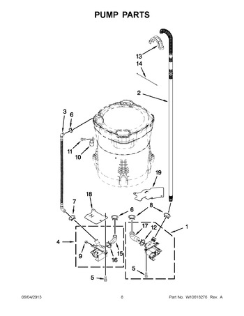 Diagram for WTW8540BC0