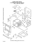 Diagram for 02 - Lower Oven Parts