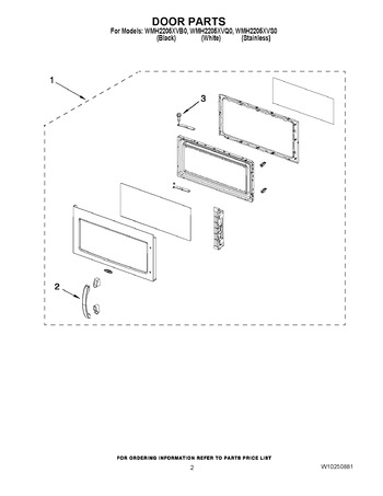 Diagram for WMH2205XVS0