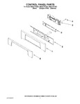 Diagram for 02 - Control Panel Parts