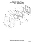 Diagram for 03 - Oven Door Parts