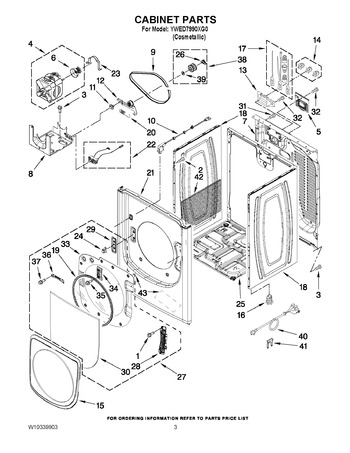 Diagram for YWED7990XG0