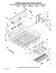 Diagram for 09 - Upper Rack And Track Parts