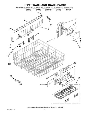 Diagram for GU2800XTVB2