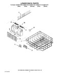 Diagram for 10 - Lower Rack Parts