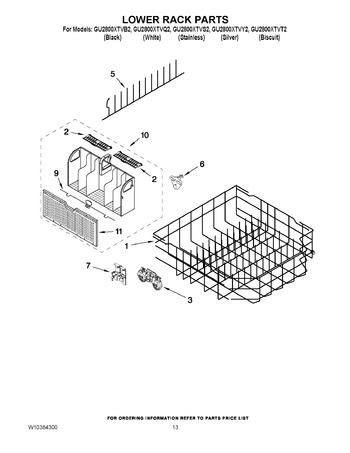 Diagram for GU2800XTVB2