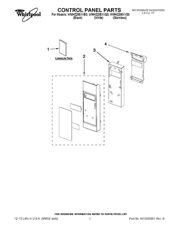 Diagram for WMH2205XVS0