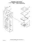 Diagram for 04 - Freezer Liner Parts