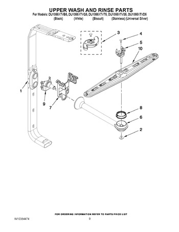 Diagram for DU1055XTVS5