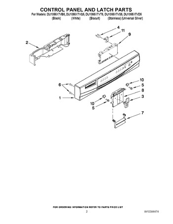 Diagram for DU1055XTVS5