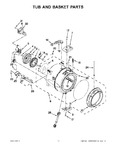 Diagram for 05 - Tub And Basket Parts