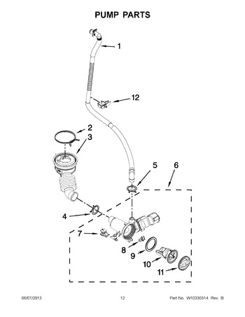 Diagram for WFW97HEXW0