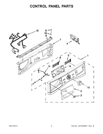 Diagram for WFW95HEXW1