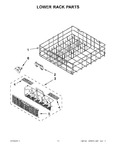 Diagram for 10 - Lower Rack Parts