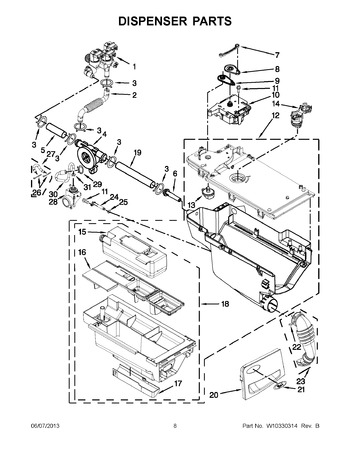 Diagram for WFW97HEXW0