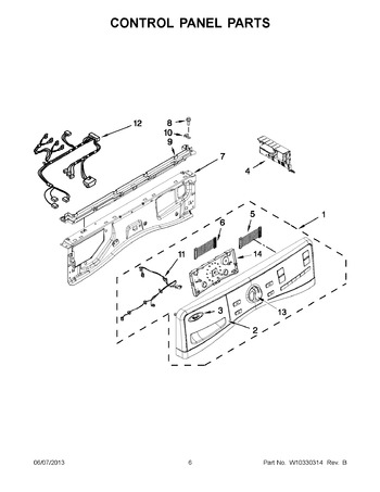 Diagram for WFW97HEXW0