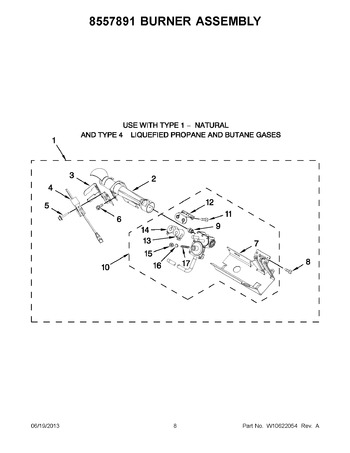 Diagram for WGD8000BW0