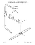 Diagram for 07 - Upper Wash And Rinse Parts