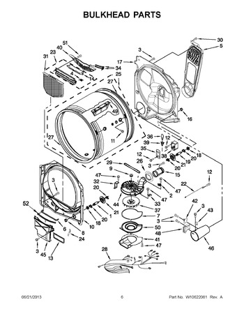 Diagram for WGD8100BW0