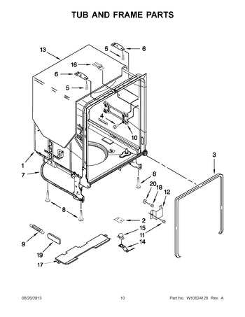 Diagram for WDF530PSYB6