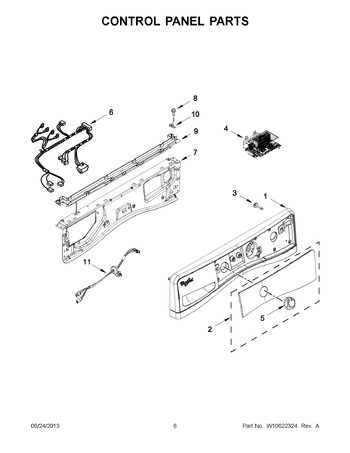 Diagram for WFW8640BC1