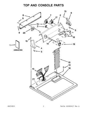 Diagram for WGD4910XQ4